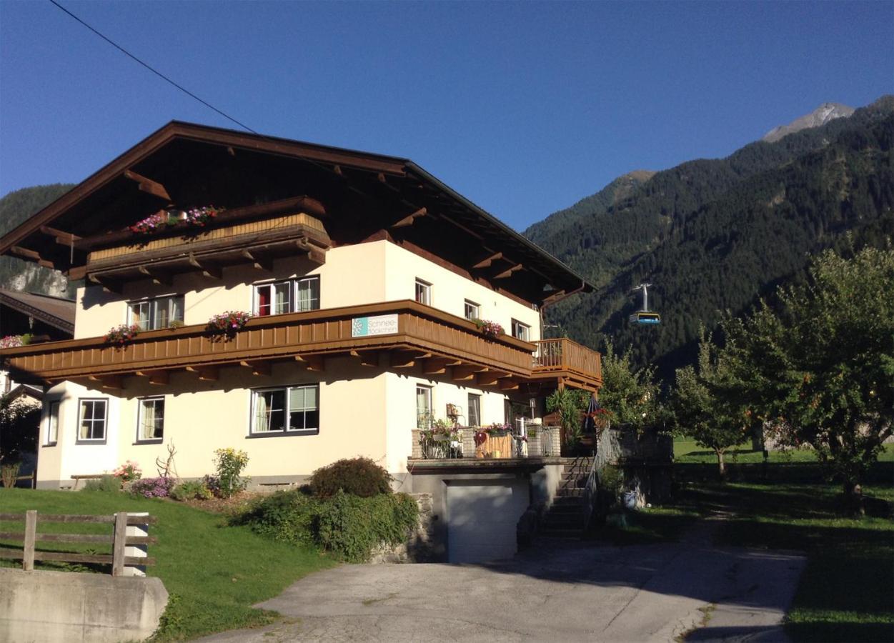Appartement Schneefloeckchen Mayrhofen Exterior foto